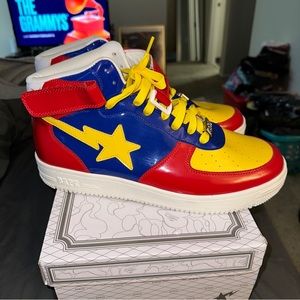 Bape Sta Mid “Red, Blue, Yellow”